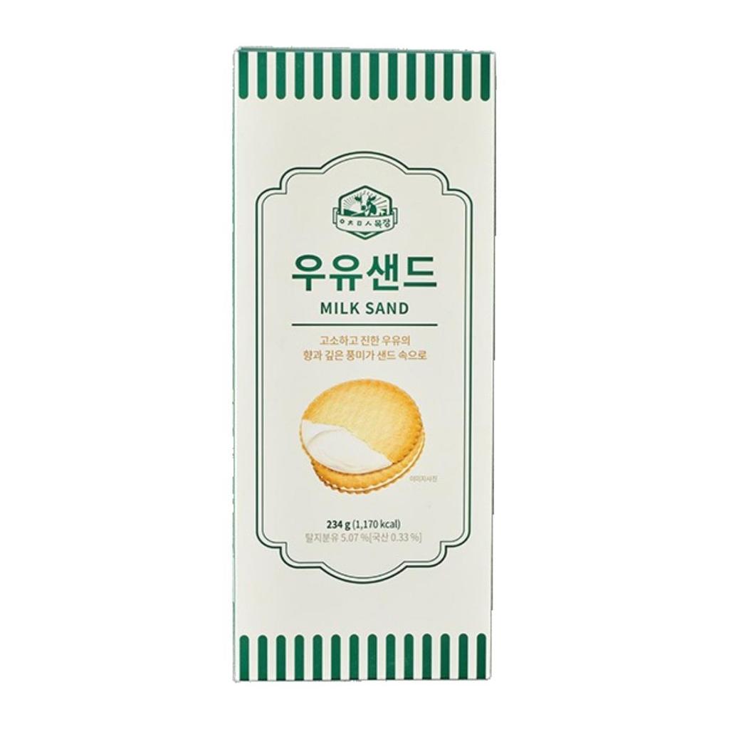 Jeju Morning Smile Ranch Milk Sand Creamy Biscuit 234g