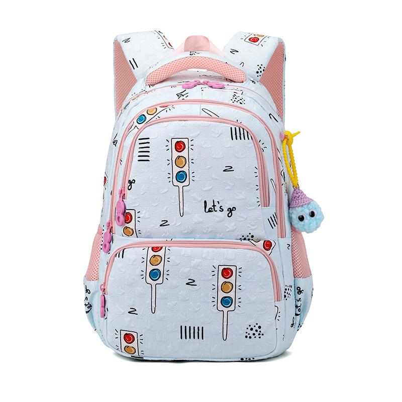 Kawaii School Backpack for Girls Elementary School bag for students Children Gift Pink Purple Bookbag primary schoolbag mochilas