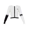 J Jane Color Line Knit Zip-Up Cardigan (Black)