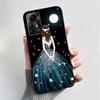 Für ZTE Blade A72S A7050 Hülle Für ZTE Blade V41 Smart Cover Luxus Mode Schmetterling Blume Silikon Weich Schwarz TPU Stoßfänger Schale