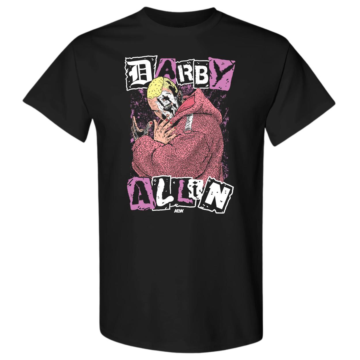 Darby Allin - Undead AEW Official T-Shirt S разноцветный