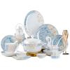 Zebian Jingdezhen 22-Piece Ceramic Dinnerware Set