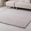 IKEHIKO Rectangular Rug/Carpet, Krum Gray, Approx. 180 X 240 Cm, Soft Flannel, All-Season, Washable, Comfortable, Simple Design, #1280830131303
