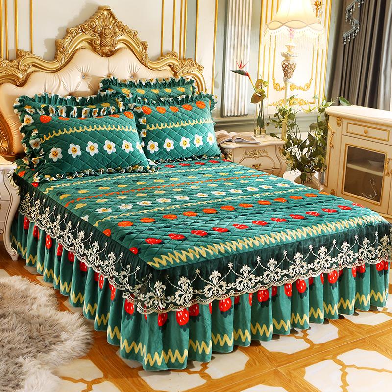 Высококачественная роскошная мягкая юбка-кровать — фото 10