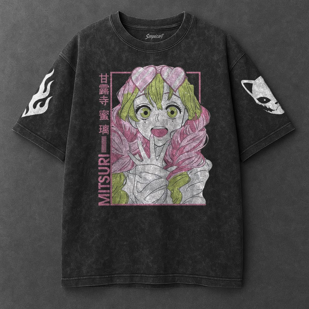 Japanischer Anime Demon Slayer T-Shirt Gewaschen Herren Damen Baumwollkleidung Sommer Kurzarm Lässige Lockere T-Shirts Damen Herrenkleidung Bequeme Oberteile