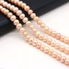 1String, Natural Freshwater Pearls, Rondelle Pearl Beads, 8–9 Mm, for DIY Necklace Bracelet, Jewelry Making, Birthday Party Crafts, 36cm