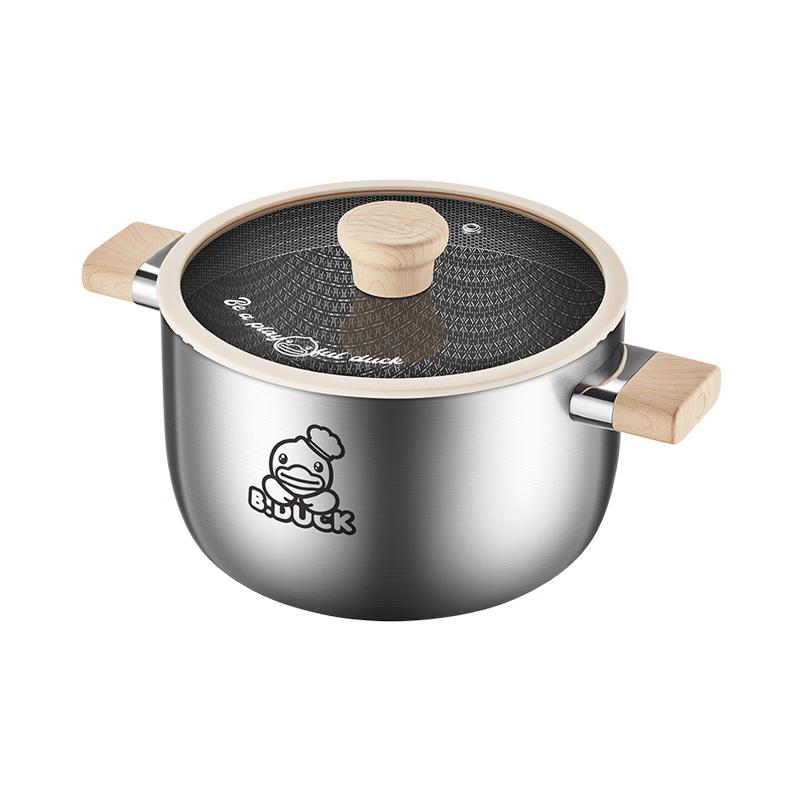 COOKER KING Little Yellow Duck 316 Stainless Steel Soup Pot 22cm