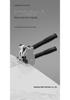 In-Stock Sintered Stone Tile Push Knife & Glass Cutter (2.3-3.8m Track)