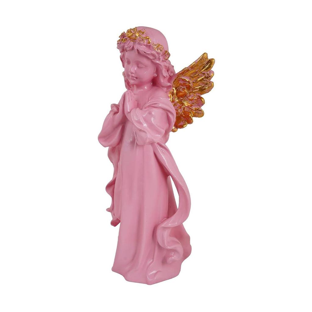Angel Girl Showpiece for Home Decor Showpiece | Winged Girl Statue for Home Decor Item | Fairy Girl Statue for Home Shelves Decor Showpiece