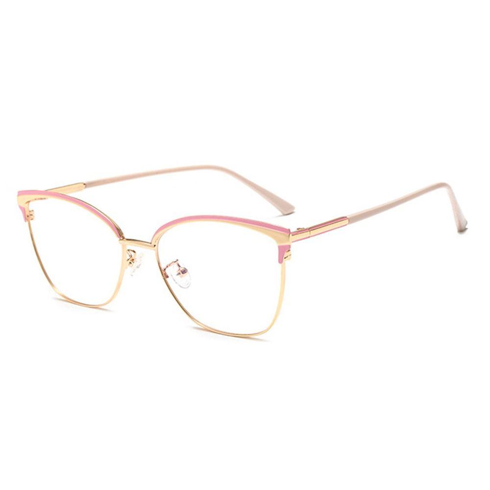 Classic Blue Ray Blocking Anti-Blue Light Glasses Ultralight Metal Square Eyeglasses Eye Protection Computer Goggles Men Women