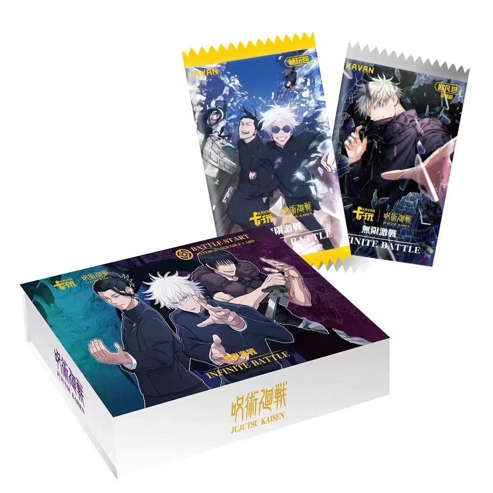 Jujutsu Kaisen Card Gojo Satoru Fushiguro Megumi Itadori Yuji Warlock Comic Theater Card SKP NP Collection Card Toy Kid Gift
