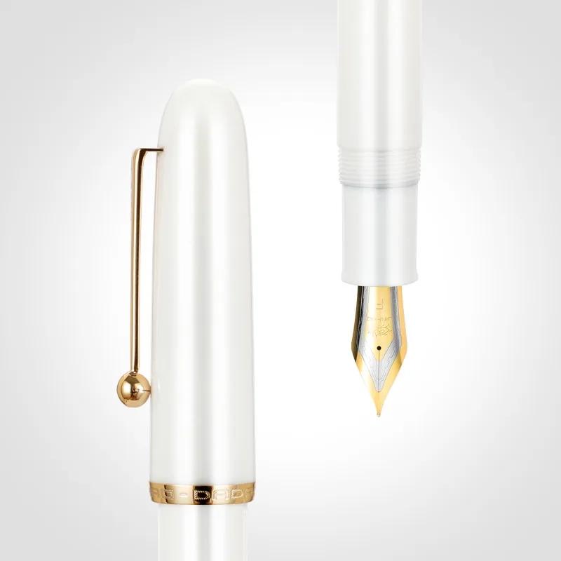 Jinhao 9016 Fountain Pen Acrylic Transparent Color Luxury Pens EF/F/M Extra Fine Nib Writing Office School Supplies Stationery