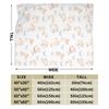 Adorable Blue Coquette Bow Silly Goose Duck Graphic Design Custom Warm Decorate Home An UltraSoft Micro Fleece Blanket