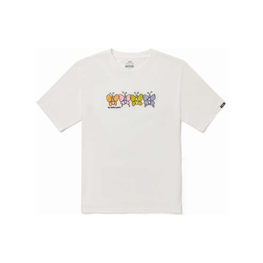 Vans X SANDY LIANG SS22 T Shirt Unisex White VN0A7SDT3KS