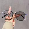 Pochromic Glasses for Men Women Anti Radiation  Glasses Anti-UV Eyewear Color-changing Grey Lens