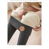 Women S Fleece Lined High Waist Thermal Leggings Winter Warm Pants