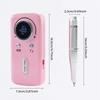 45,000 RPM rechargeable electric nail drill, professional nail drill for gel nails, portable nail file and trimming tool