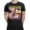 Dandadan Momo Okarun Anime T-Shirt Unisex 100%Cotton Tops Shirts Aesthetic  Round Neck Short Sleeve