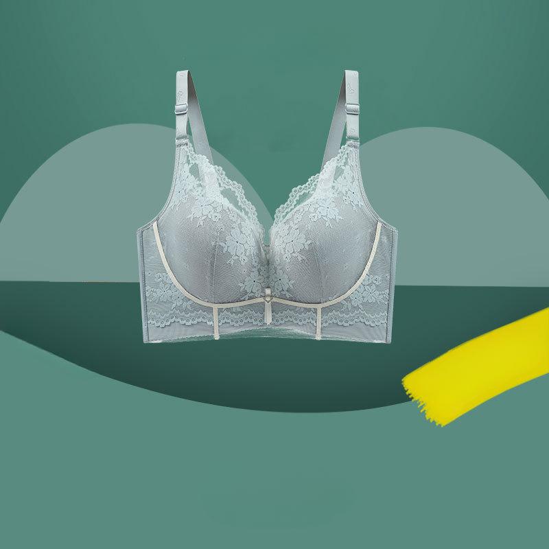 Underwear Women's Thin Bra Sexy Women's Large Size Converge Bra Collection Accessory Breast Anti Sagging Bra
