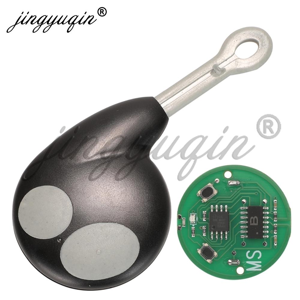 

jingyuqin 5pcs 315MHz 433MHz ASK Car Remote Key Control For Toyota VIOS Cobra Alarm Globe 1046 3193 7777 7928 8188 fit VW Honda 315Mhz
