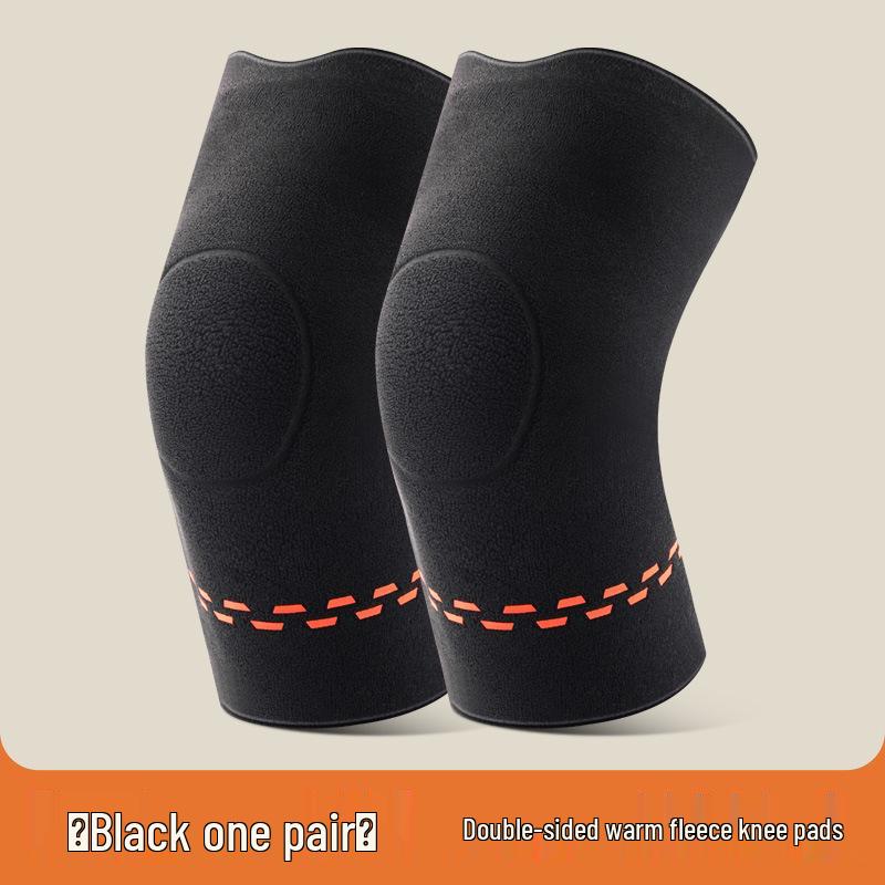 Double-Sided Fleece Knee Warmers: Velvet Thickening for Heat Storage and Cold Protection
