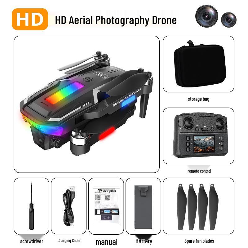 A11 Brushless Drone with HD Dual Camera and 4-Axis Aerial Photography