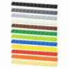 20Pcs MOC Thin Bricks 60479 Plate 1x12 Dots Model Building Blocks Bulk Colorful Parts DIY Educational Technical Classic Kid Toy