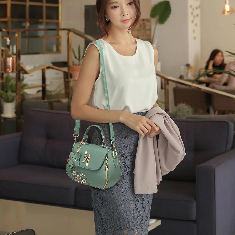 Material Pu Shoulder Bag Crossbody Underarm Bag Large Capacity Women Handbag