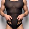 Breathable Transparent Dating Unisex Abdominal Pectoral Bodysuit Men's Shaping Sexy Tights