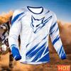 Sommer Motorrad Abenteuer Langarm T-Shirt Herren Heißer Verkauf Atmungsaktiv Outdoor Sport Reiten Oberteile Herren T-Shirt Familienpassend