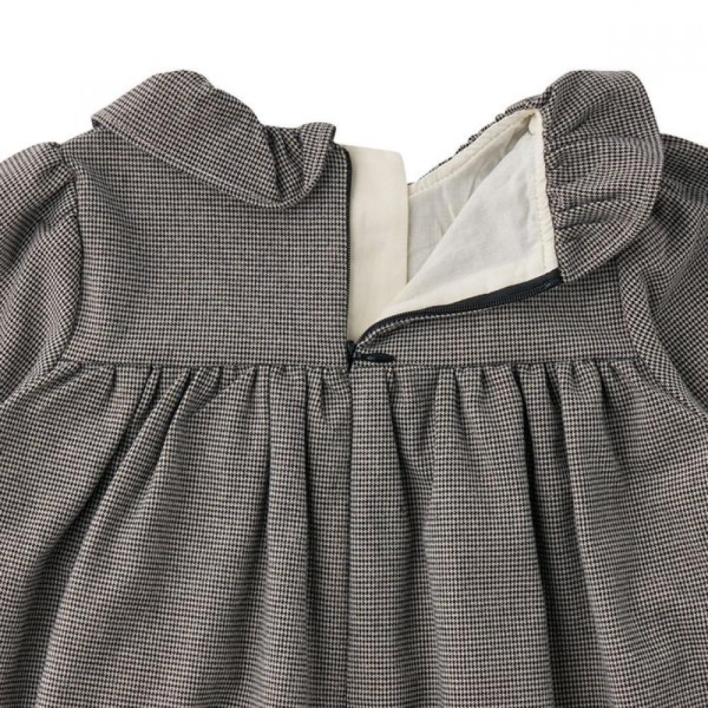 Mink Mui Petit Check Smocking Dress 36c15 400 05