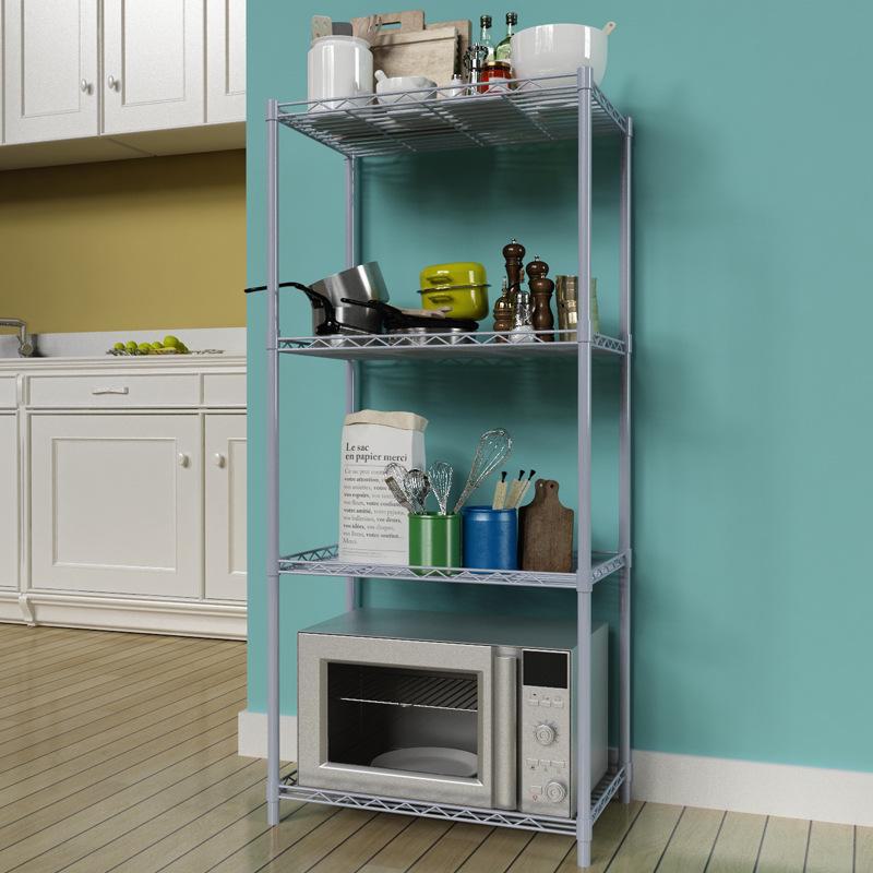 

Многоуровневая железная полка Solno для хранения на кухне и в ванной как