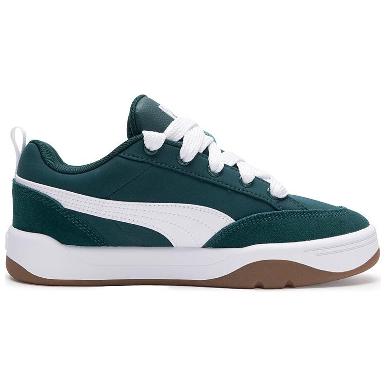 Puma Park Lifestyle Street Fashion Durable Low-Top Skate Shoes Unisex Sneaker Green White 397495-04