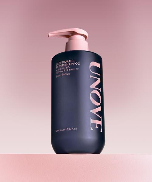 Unove Shampoo Réparateur de Dommages Profonds 500g