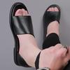 Extra Large Size Men's Sandals New Summer Open-toed Trend Casual Slippers Outdoor Beach Shoes