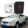 Black Hazard Light Switch For Nissan For Qashqai J10 2007 2013 Vehicles