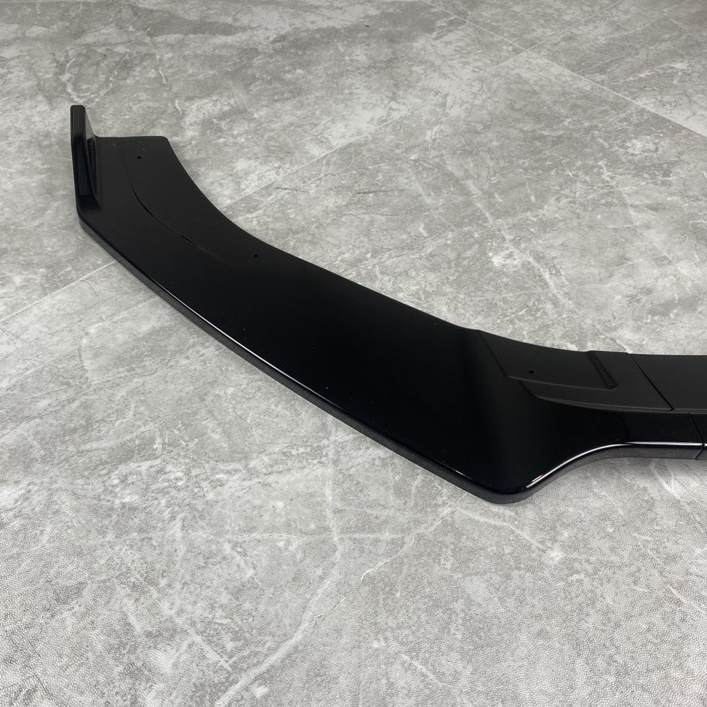 3 Pcs Gloss Black Car Front Bumper Lip Splitter Diffuser For Seat Leon MK3.5 S/S S/C S/T Cupra FR 2017-2020 LCI Tuning Bodykits