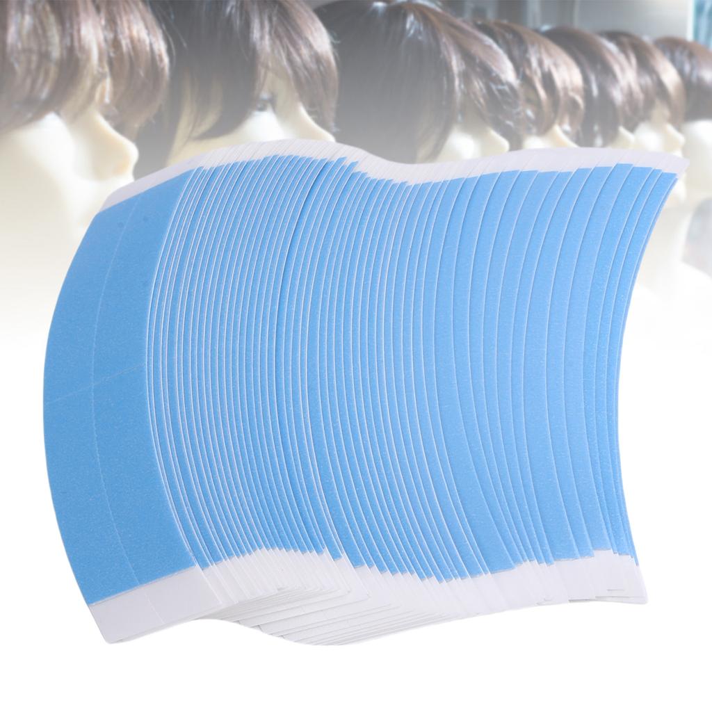 50 Pcs Wig Tape Double Sided   Sweat Proof Breathable Adhesive Lace Front Tape for Toupee Hairpiece
