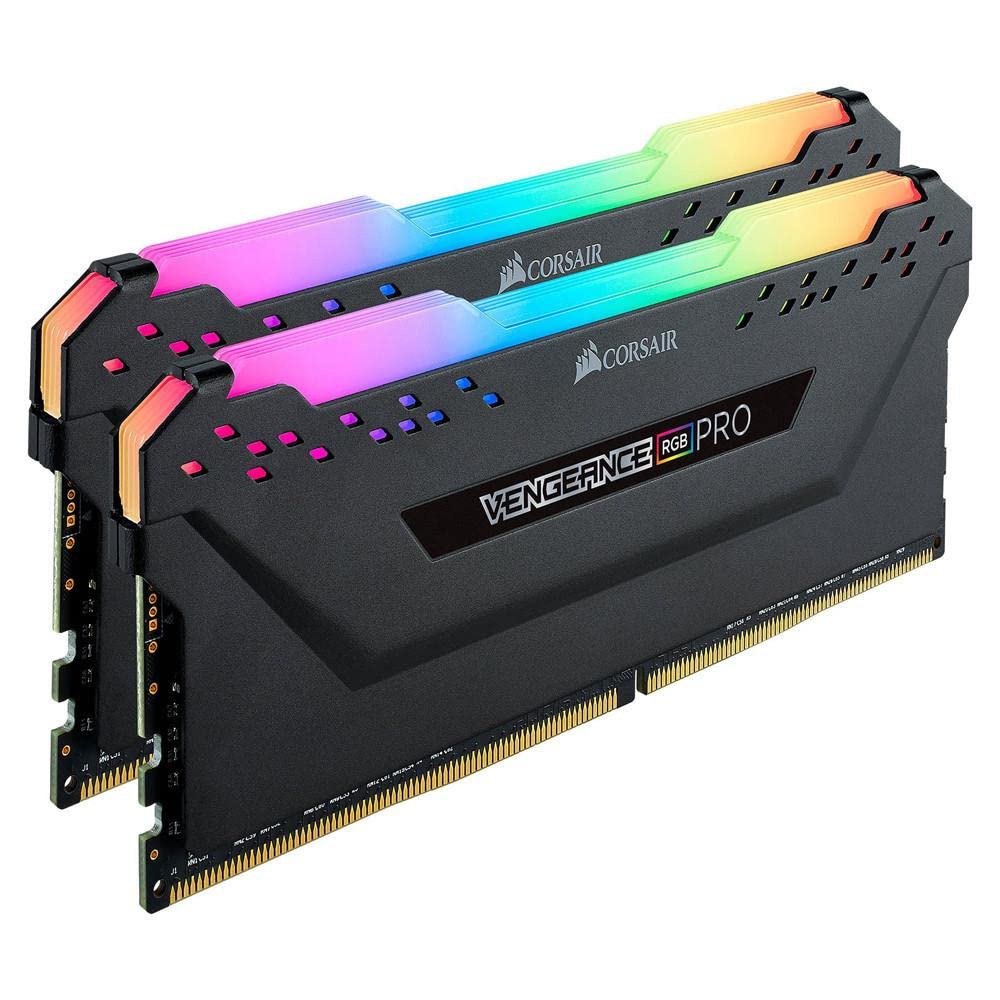 CORSAIR Desktop PC Memory VENGEANCE RGB PRO Series 16GB X CMW16GX4M2Z3600C18 DDR4-3600MHz [8GB 2]
