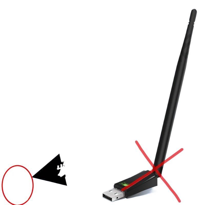 Masaüstü ve Dizüstü Bilgisayarlar için WiFi6 USB Kablosuz Ağ Adaptörü