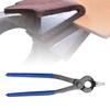 Stainless Steel Press Flatten Pliers Long Handle Leather Edge Fixed Clamp Plier  Craft Enthusiasts