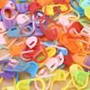 100-1000Pcs/Pack Mini Knitting Crochet Locking Stitch Markers Can Baby Greeting Card Plastic Markers Holder Needle Clip Craft