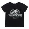 Jurassic World T-shirt 100%Cotton Camisetas Casual Kawaii Cute Boys/ Girls Cartoon Tee-shirt Children Funko Cartoon Soft Tshirt