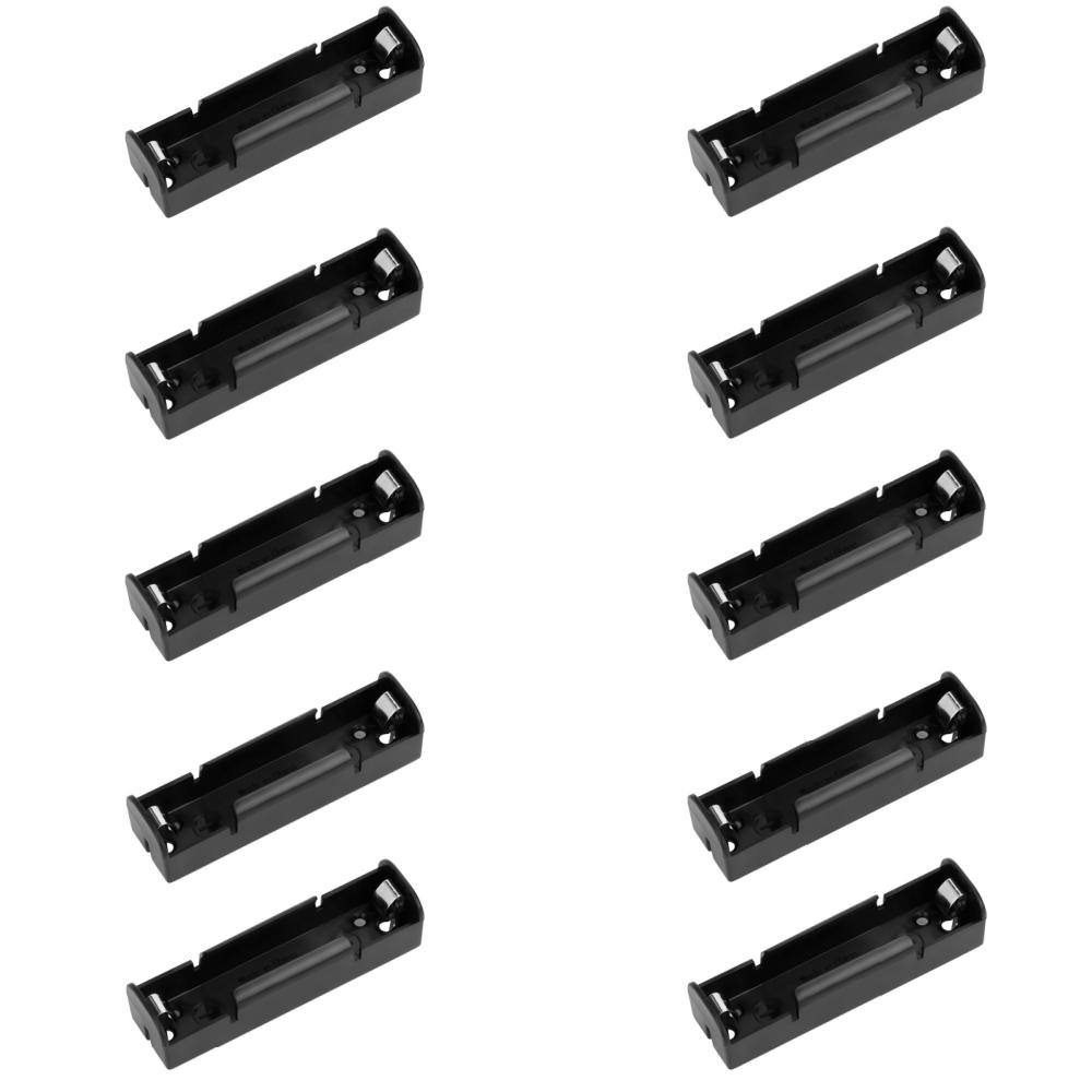 10Pcs 18650 Battery Holder Storage Solder-free Lithium Battery Storage Box Power Bank Case DIY Splicable Battery Slot