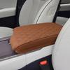 Center Console Armrest Cover Pad for, Quilted Lid Pad for Daily Driving Comfort and Wear Guard