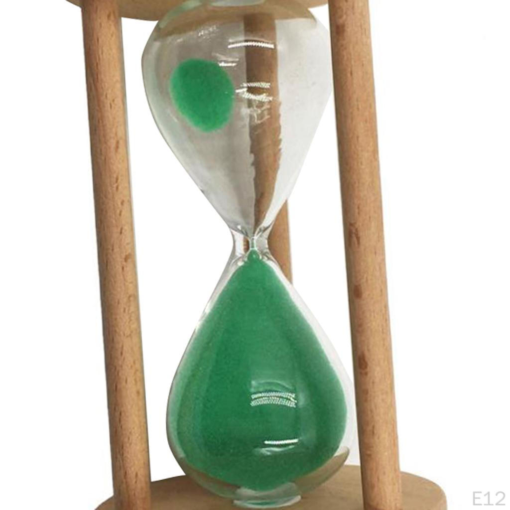 - Glass Hourglass Clock 6/8/12/20/25 Minutes