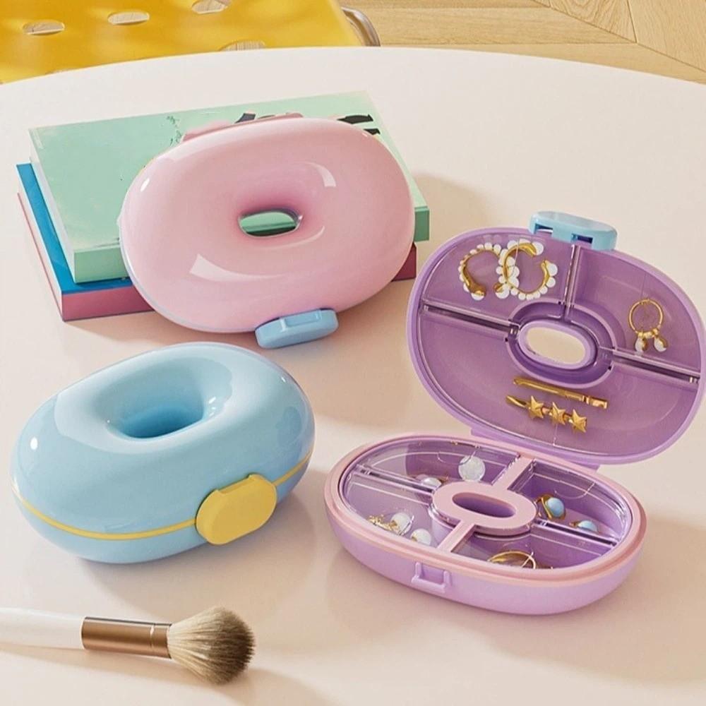 7 Fächer Unabhängige Tragbare Medikamentenbox Feuchtigkeitsgeschützt Mit Fächern Vitaminbox Kunststoff Sieben-Tage Fischölkapselbox