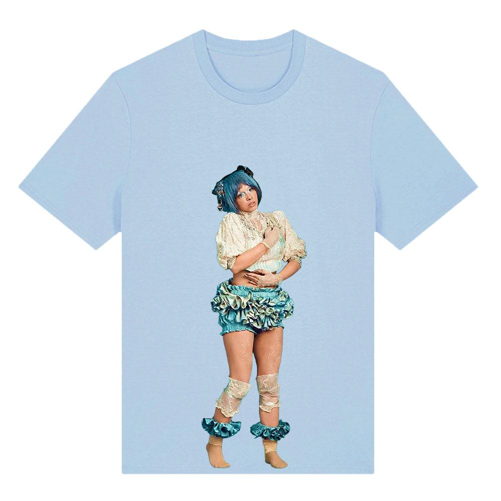 Album Heads Design Graphic Tees MelanieMartinez Singer Printing T-shirt Cotton O-neck Short Sleeve Female Tshirts Unisex Clothes