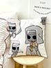 Baldwin IV The Leper King Medieval Crusader Monarch   Pillow Case Pattern Printed Pillowcase For Living Room Sofa Cushion Cover