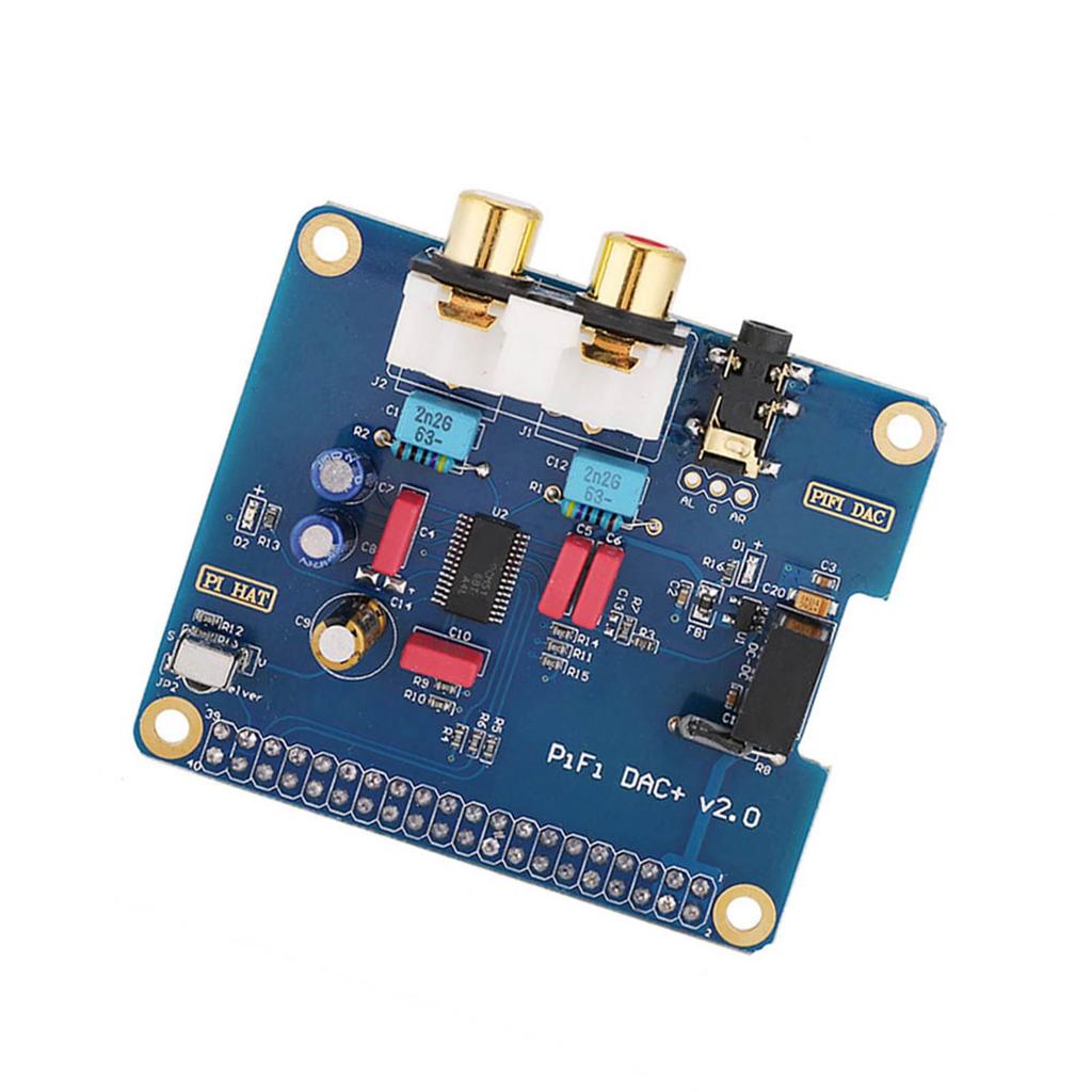 I2S Interface PiFi DIGI DAC + HIFI DIGI Digital Audio Card for Raspberry PI 3 Model B / 2B / B